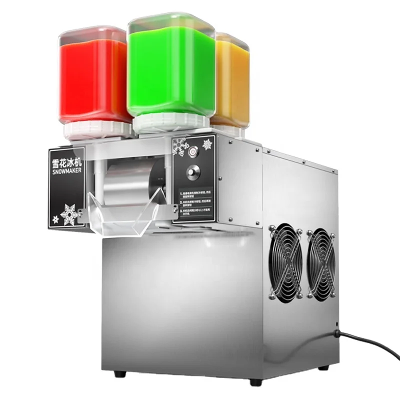 Commercial restaurant Snow ice machine Multi-functional Korean ice machine Mini chocolate milk snow ice machine