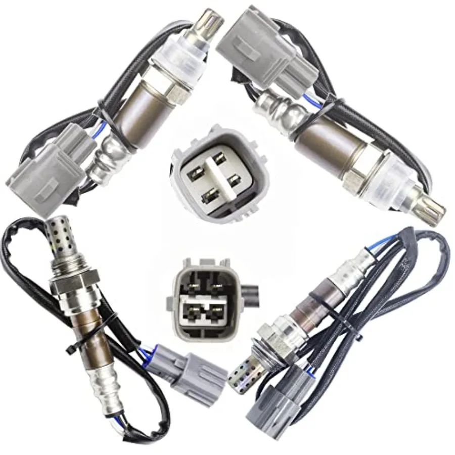 เซ็นเซอร์ออกซิเจน O2 4 ตัว แบบต้นน้ำและปลายน้ำ สำหรับรถยนต์โตโยต้า ทันดรา ปี 2007-2009 และ เซควาญา ปี 2008-2009 สำหรับการตรวจสอบเครื่องยนต์ประสิทธิภาพสูงและ E