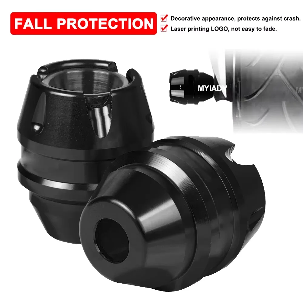 

Для Yamaha XMAX 300 XMAX 250 XMAX 125 XMAX 300 250, ось переднего колеса мотоцикла, вилка, ползунки от столкновений, аксессуары для защиты от падения