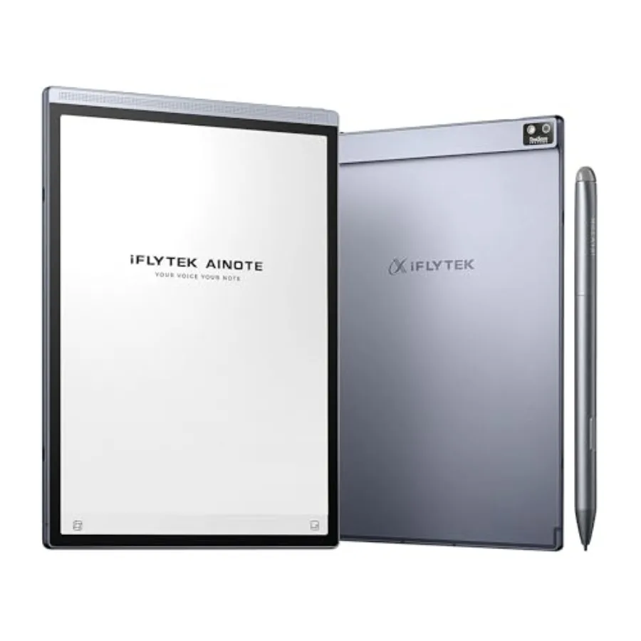 Digital note-taking tablet for students and professionals E Ink material black color 4096-level stylus pressure sensitivity and