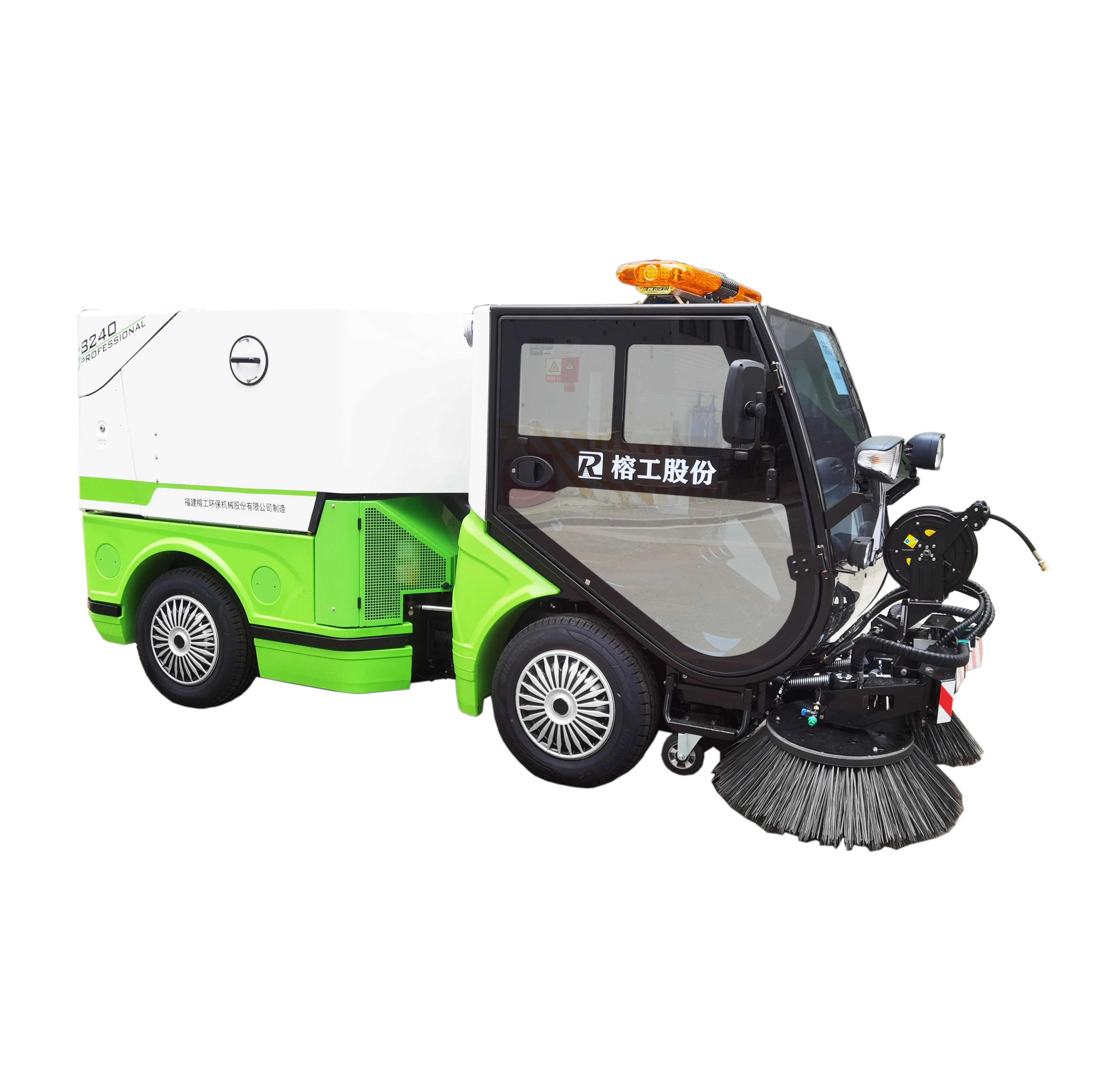 hot product street sweeper mini industrial road sweeper with brushes on sale