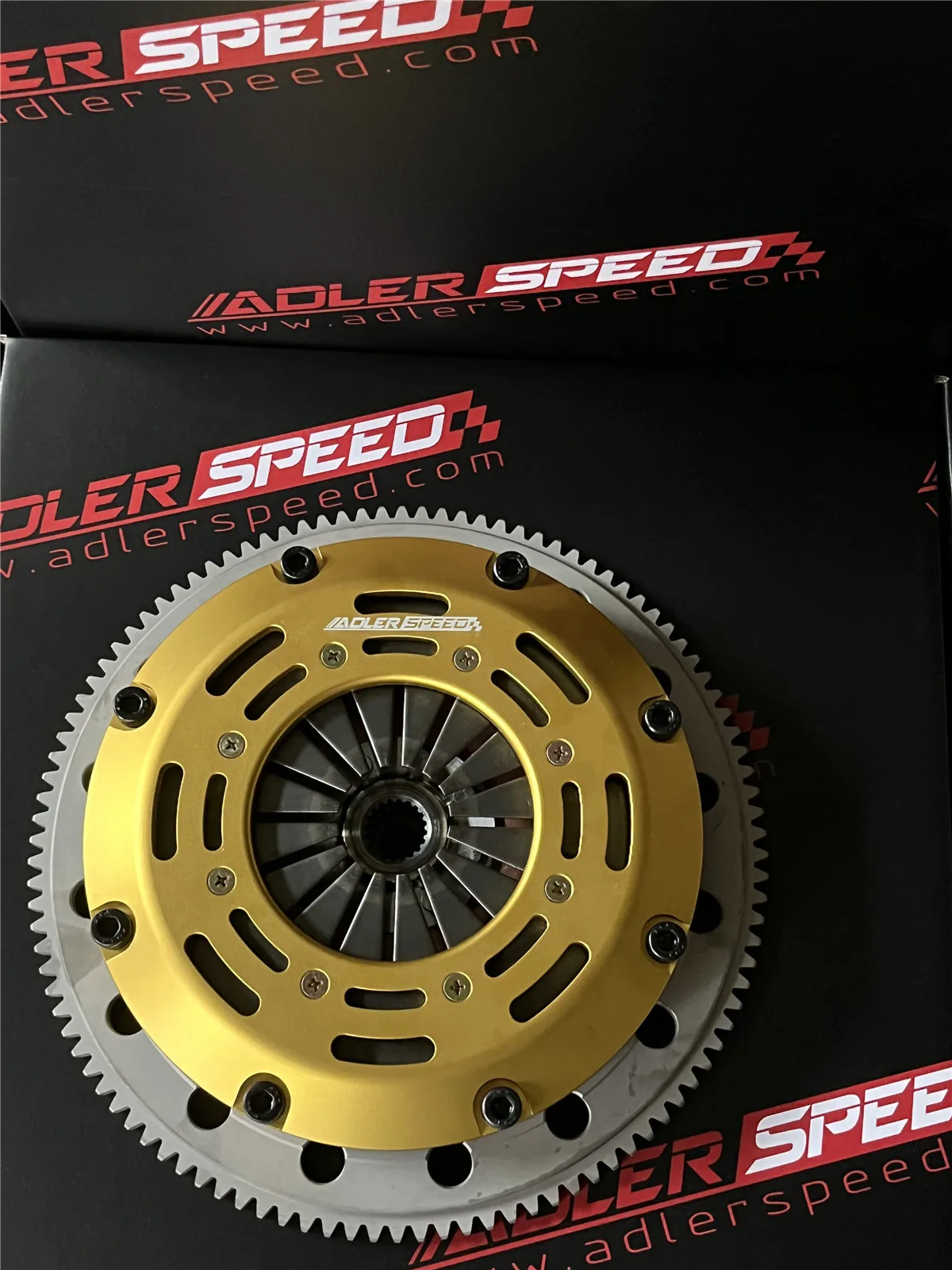 ADLERSPEED RACING CLUTCH TWIN DISC KIT For ECLIPSE TALON TSi LASER RS 4G63 6 bolt AWD