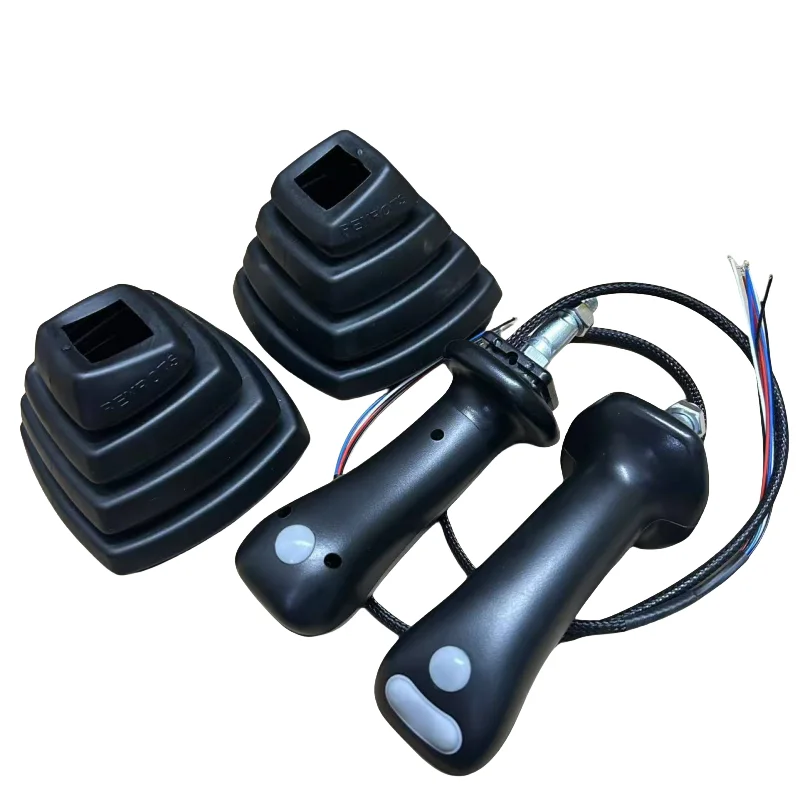 

for Sany 150 Zoomlion 280 XCMG Cait sunward handle rubber rotary drilling rig Rexroth joystick handle glue 4 button keys 12mm