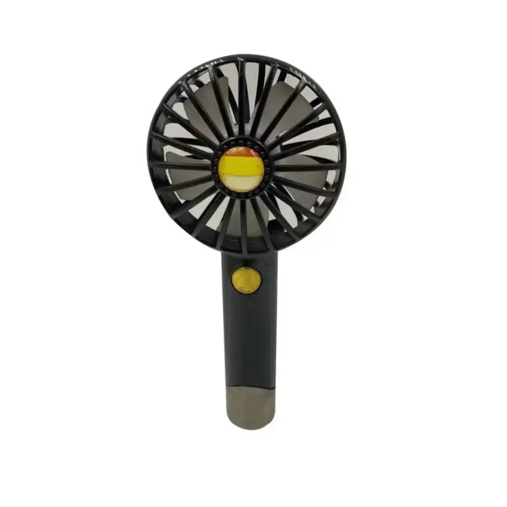 Creative Does Not Rotate Prank Handheld Fan Interactive Presses Switch Electric Prank Interesting Funny Joke Gadget Home Decor