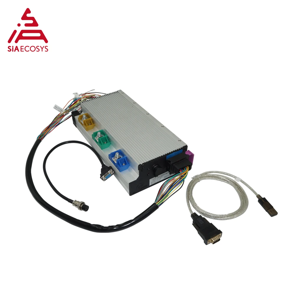 มอเตอร์ QS Motor รุ่น QS273 มอเตอร์ฮับสำหรับรถยนต์ไฟฟ้า 8000W 50H V3 96V แบบไร้แปรงถ่าน BLDC พร้อมคอนโทรลเลอร์ APT96600 สภาพใหม่