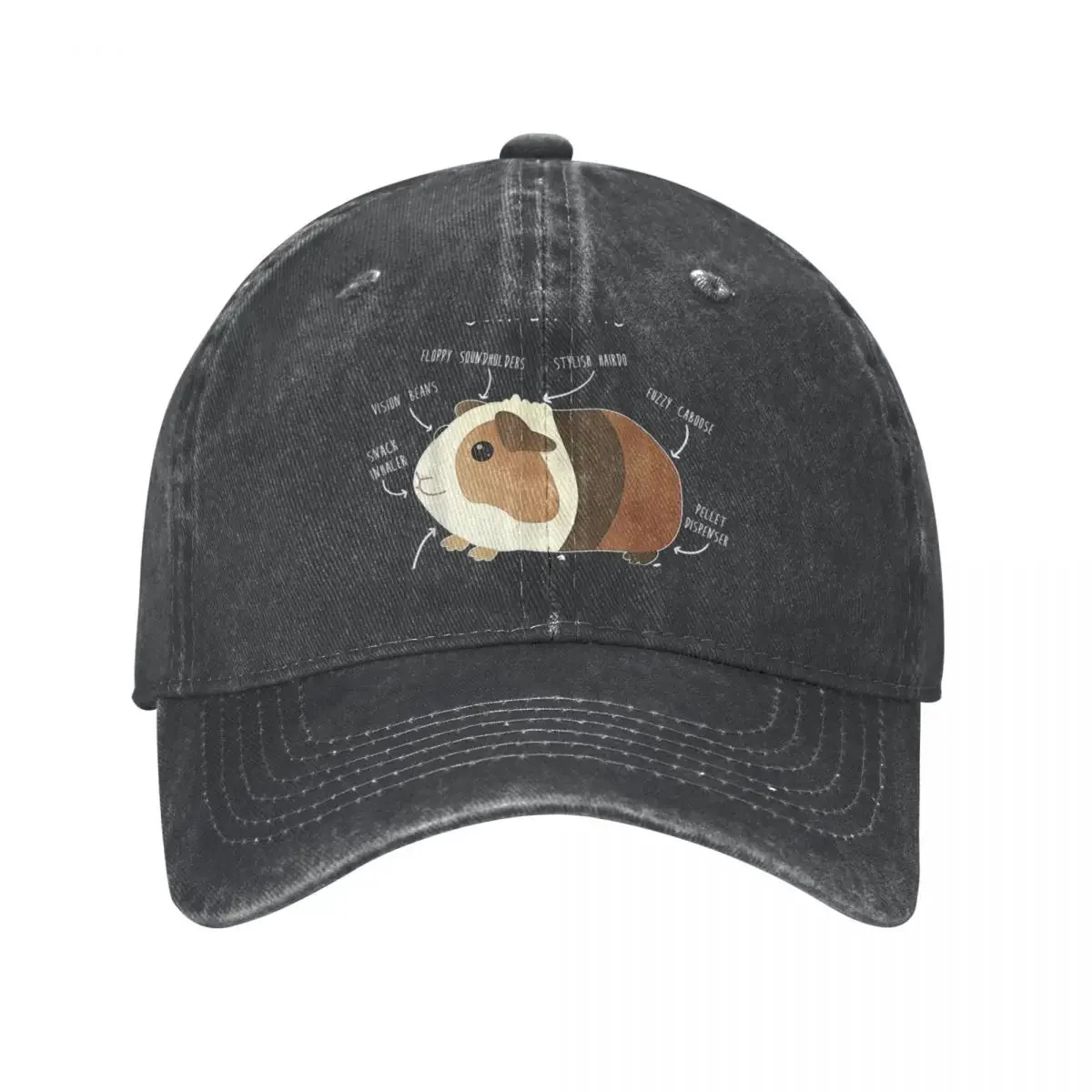 

Guinea Pig Animal Baseball Cap Ball Cap Hood Hat Girl Men'S