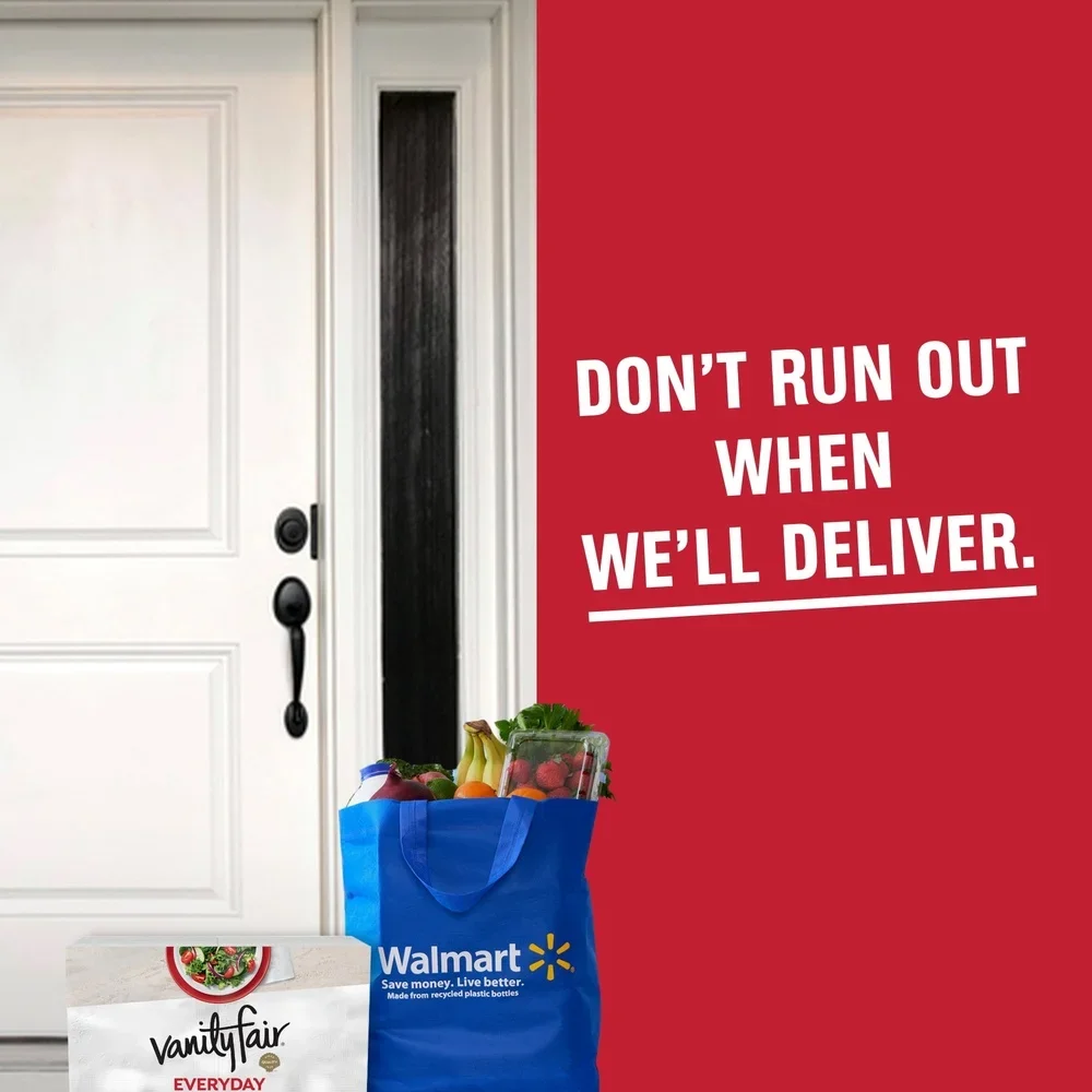 مناديل ورقية يومية مكونة من طبقتين مكونة من 300 قطعة مناديل ماصة ناعمة وناعمة للاستعمال مرة واحدة، تصميم كلاسيكي، وجبات حفلات مثالية