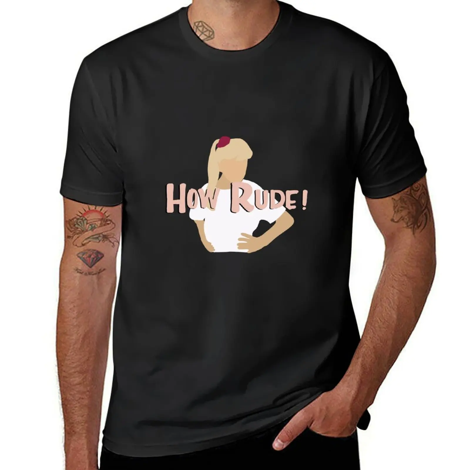 

Stephanie Tanner How Rude T-Shirt summer clothes graphic tee shirt Man t-shirt graphic t shirts outfits for men