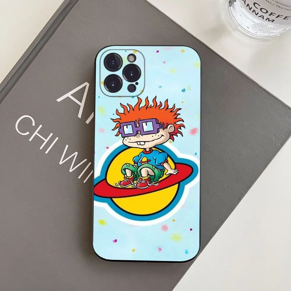 Cartoon-R-Rugrat-Anime Phone Case For iPhone 15 14 13 12 Mini 11 Pro XS Max X XR SE 6 7 8 Plus Soft Silicone Cover