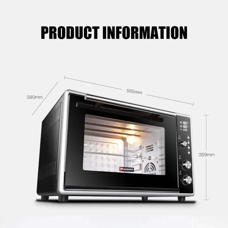 Horno de microondas eléctrico multifuncional para el hogar, cocina automática de gran capacidad para hornear pan