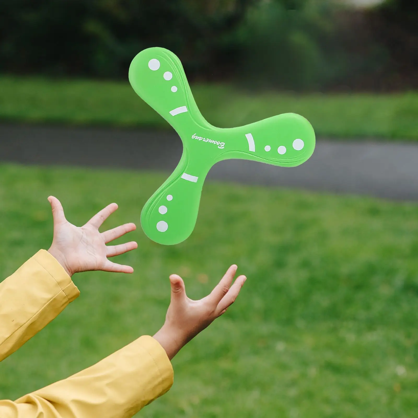 

2 Pcs Boomerang Toy Throw Toys Eva Fun Throw Catch Toy Outdoor Sports Flying Games Kids Family Beach Camping Play Parent Child