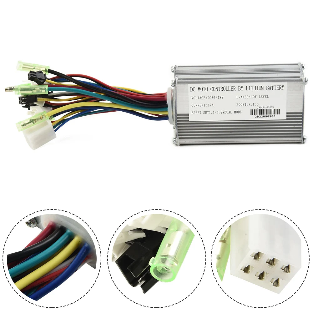 

Bike Part Ebike Controller Controller 36V/48V JN Controller Lights Plug Sine Wave Controller DC30/40±0.5V Three Mode