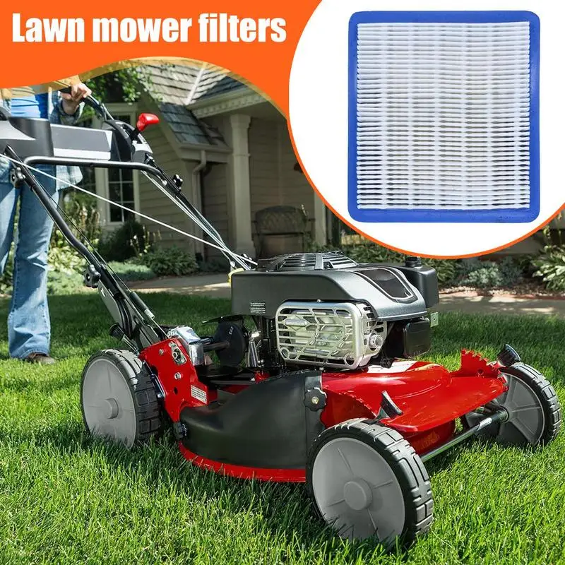 Filtro para cortacésped, filtro de aire lavable para cortacésped, accesorio reutilizable de larga duración para mantenimiento de jardinería en el hogar