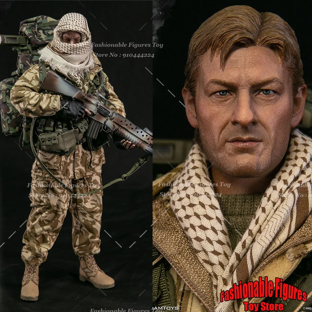 DAMTOYS 78098 1/6 Men Soldier B20 Captain of the British SAS Special Air Service Patrol Reconnaissance Team 12