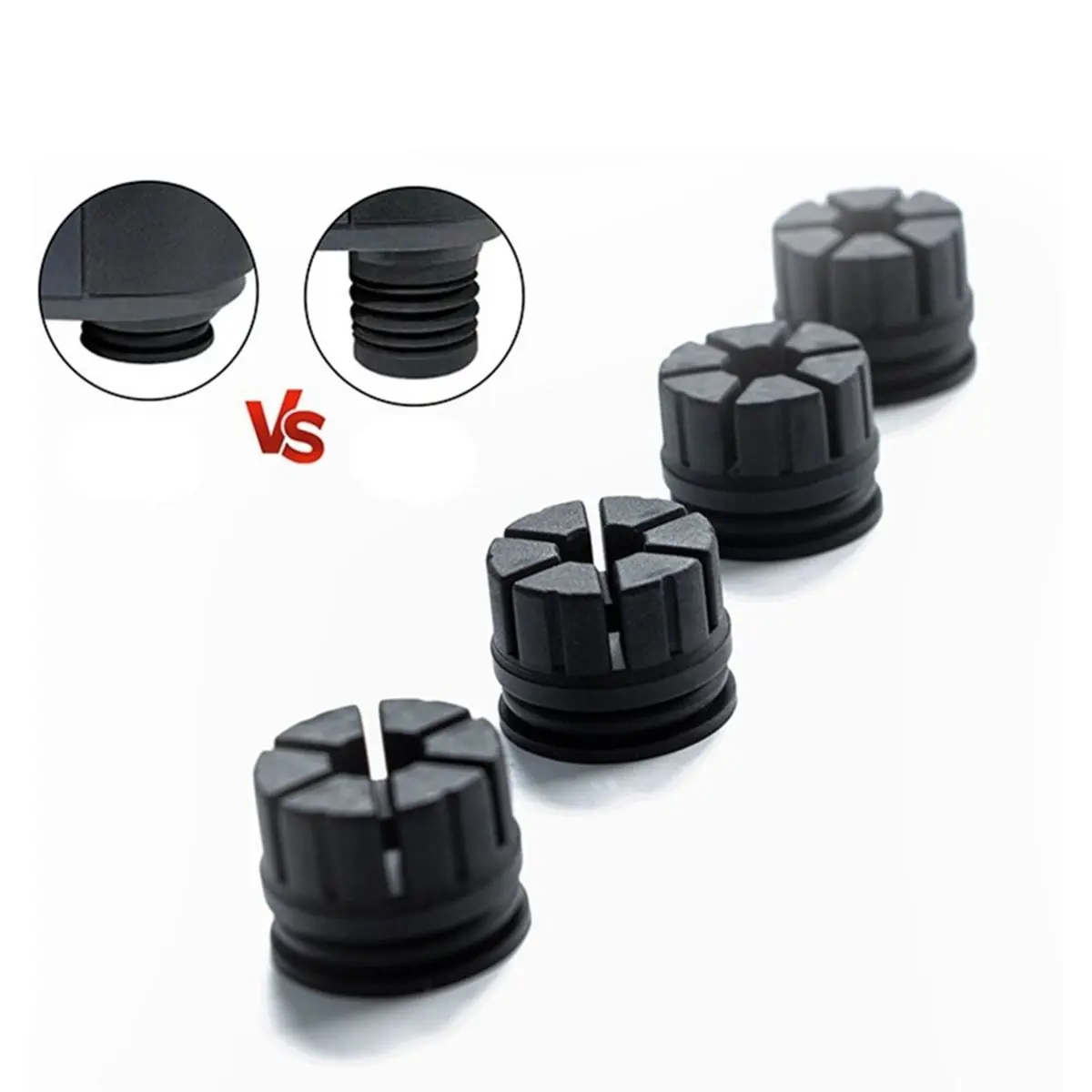 20PCS Feet Pad for P2S X2D P1S P1P X1 X1C Anti Vibrations Feet Floating Damper Feet Upgrade Feet Pad