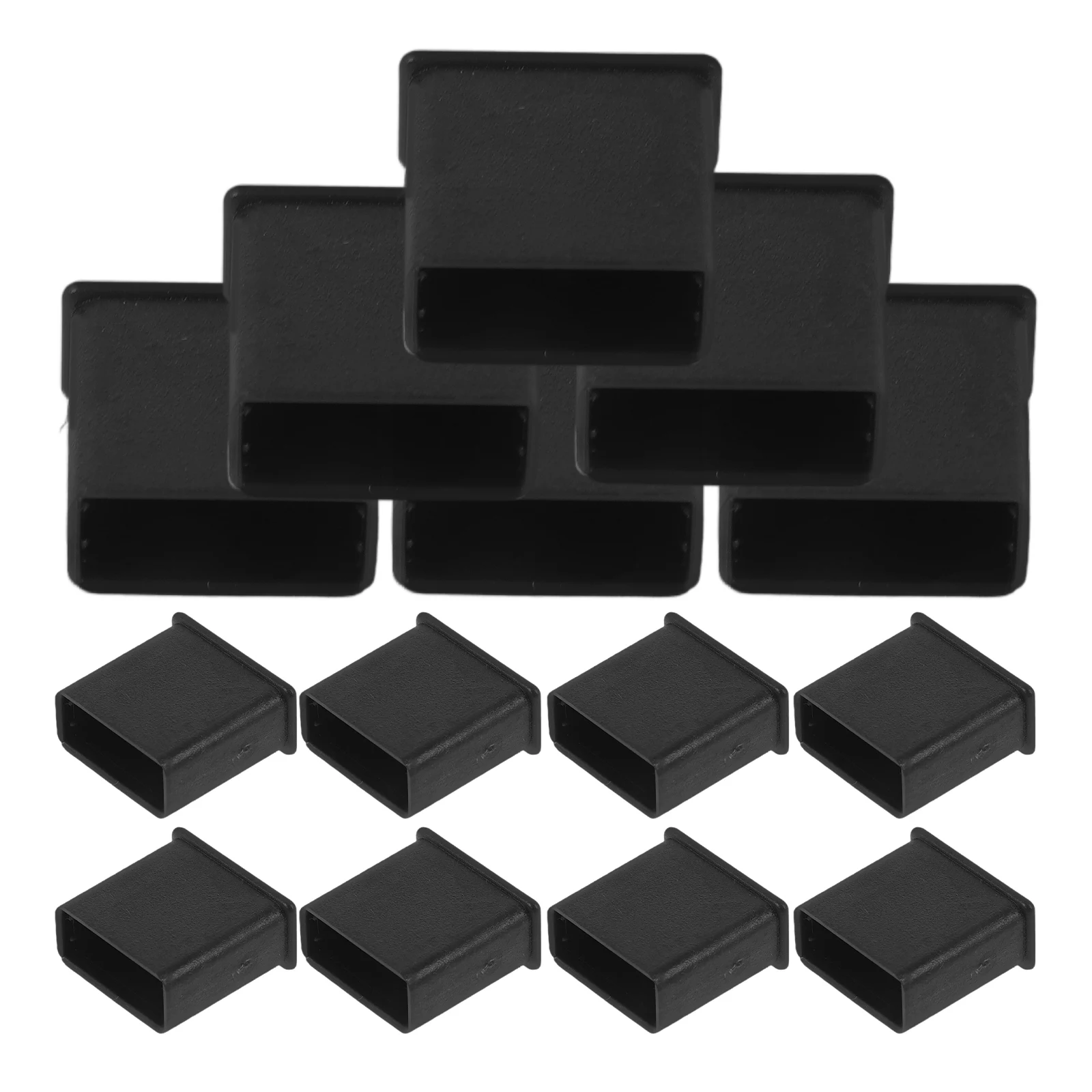

20 Pcs USB Flash Drive Cover Protector Cap Dust Plugs Hard PE Material Port Caps