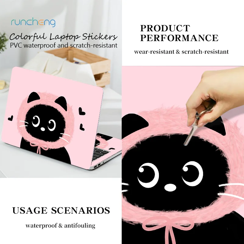 

Decal 13'' 14'' 15 inch Laptop Skin Protector For HP Elitebook/Dell G3 G5 G7/Lenovo Colorful Photo Laptop Sticker Notebook Skin