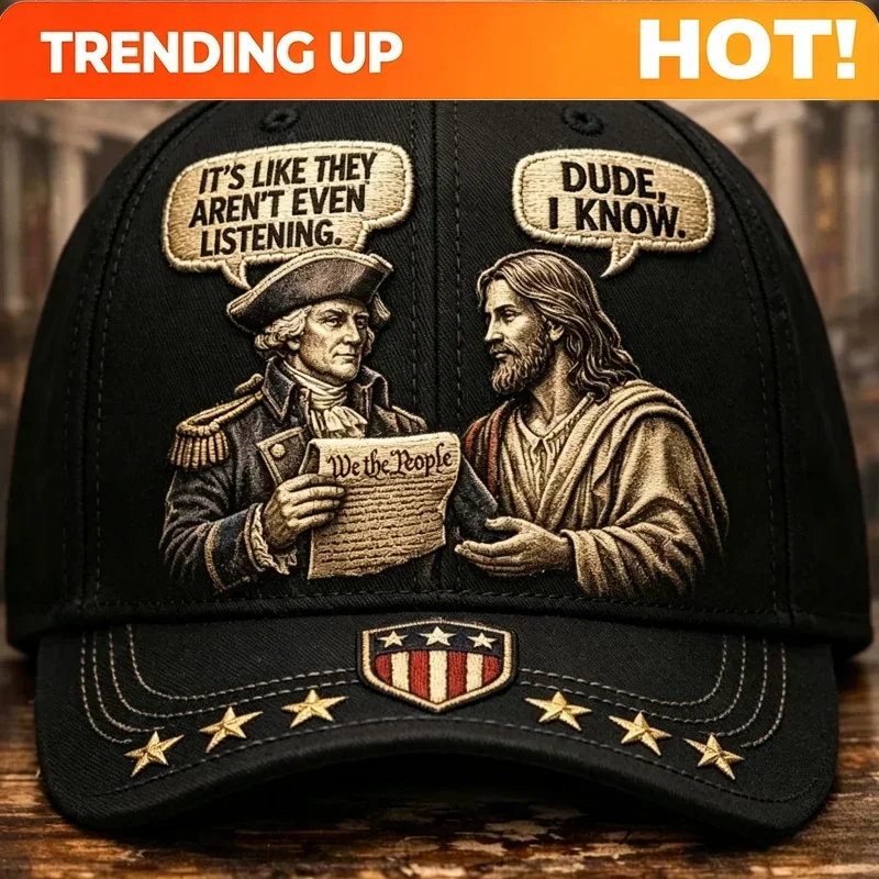 Customization Adjustable Founding Fathers Hat Suitable For Patriotic & Religious Events - UPF With Snap Closure, Collectible His