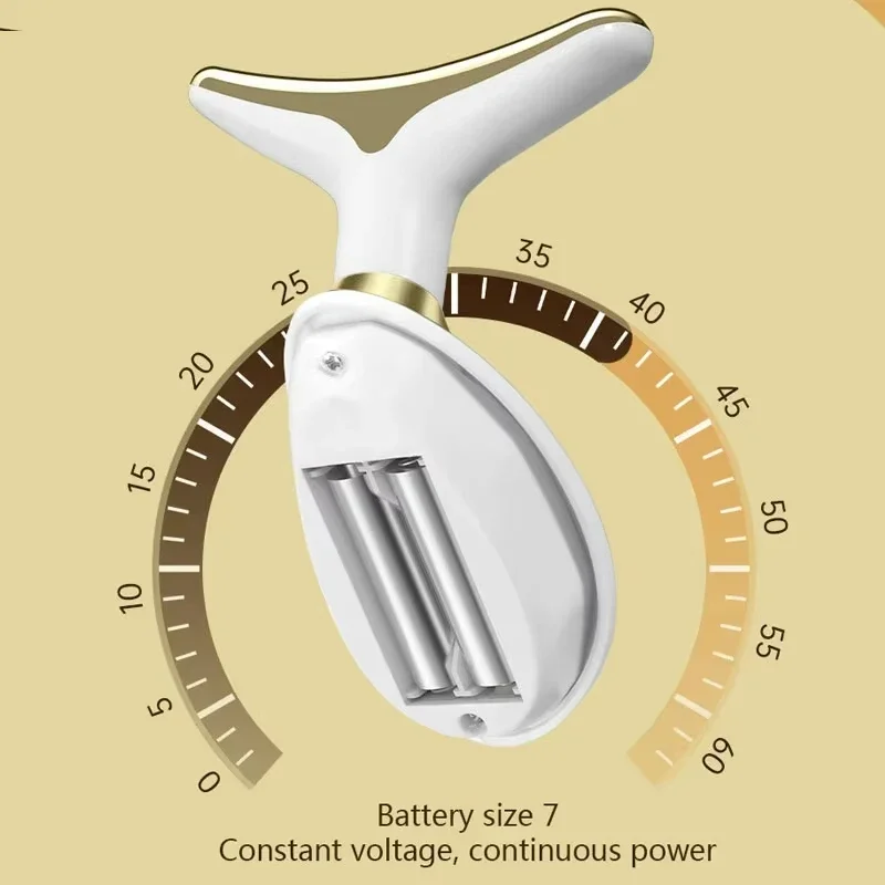 T شكل مدلك الوجه الكهربائية أداة رفع الوجه مكافحة الشيخوخة شد الجلد جهاز الجمال لإزالة التجاعيد الفك ثبات #6