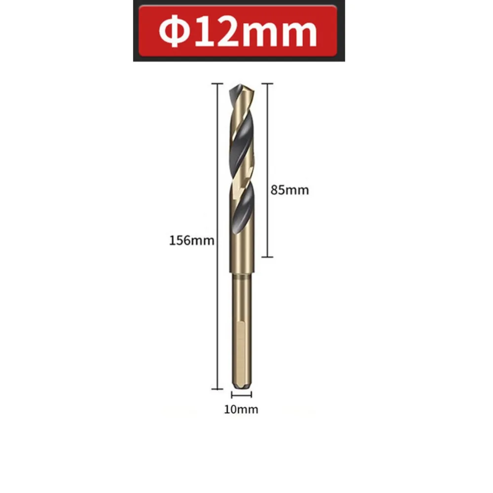 

Портативная спиральная дрель 12 мм-20 мм, спиральные сверла HSS с пониженным хвостовиком, многофункциональный прочный металлический открывалка для отверстий