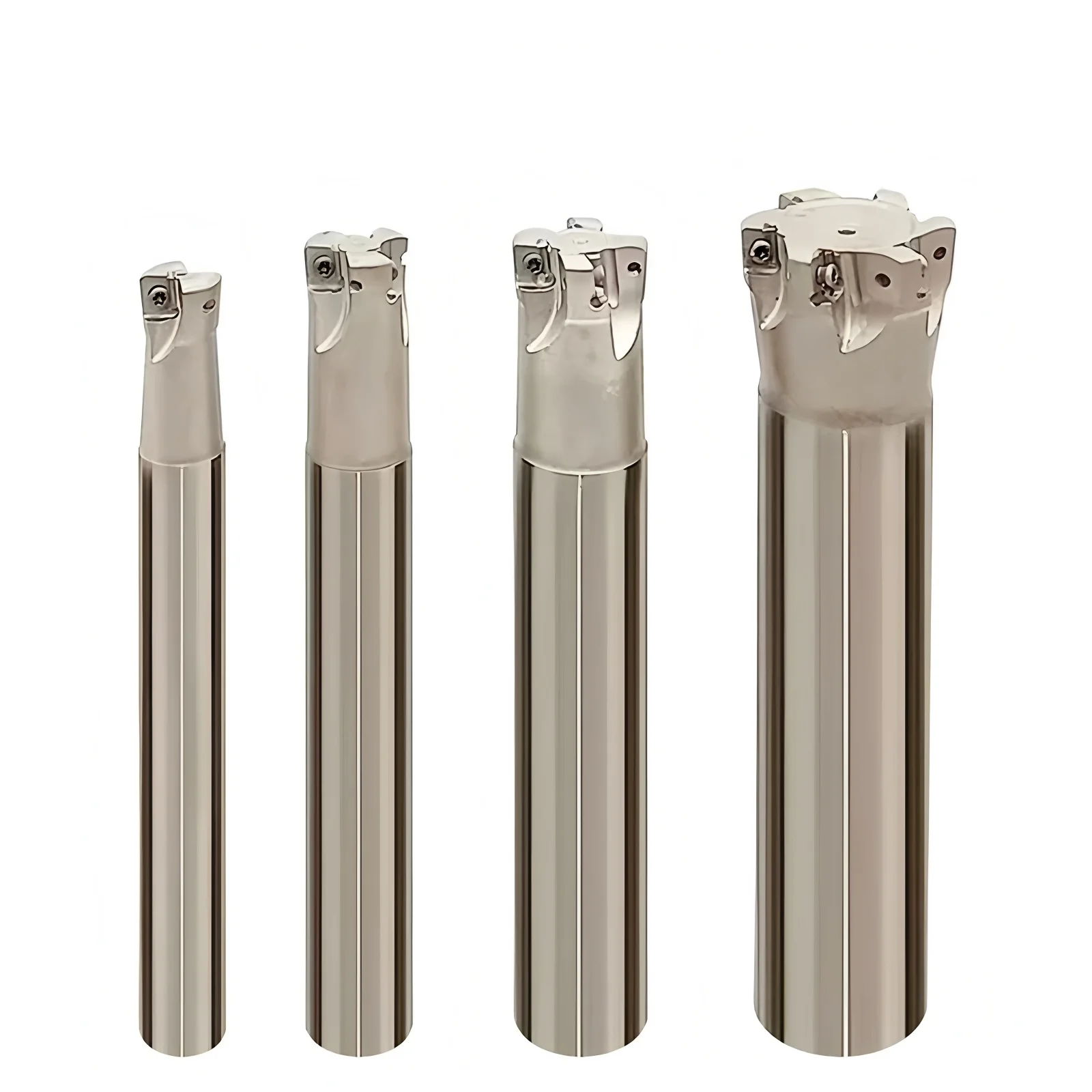 BLMP0603R Fast Feed Indexable End Mill, R1.6 Insert for CNC Roughing & 4-Flute Precision Machining, High Efficiency Tool