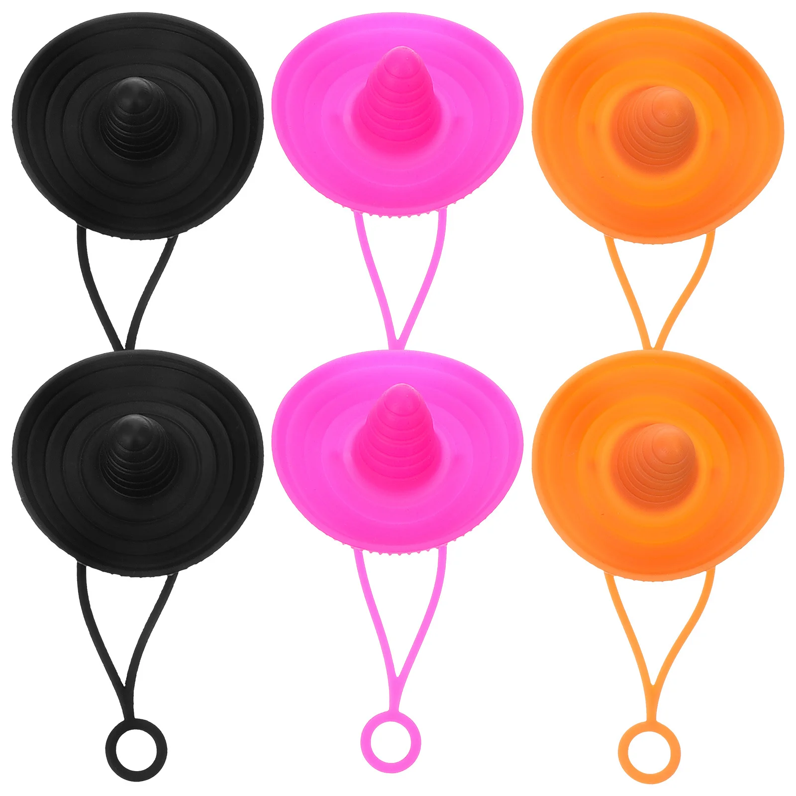 

6Pcs Reusable Silicone Straw Tips Covers Lightweight Drinking Straw End Protectors Tips for Straws Sleeve for Straws