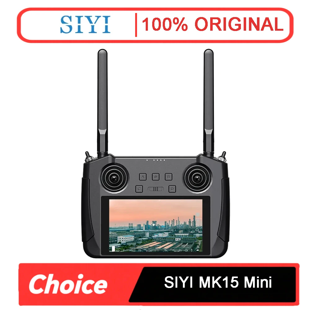 

SIYI MK15 Mini HD Handheld Enterprise Smart Controller with 5.5 Inch LCD Touchscreen Full HD FPV for UAV UGV USV CE FCC KC