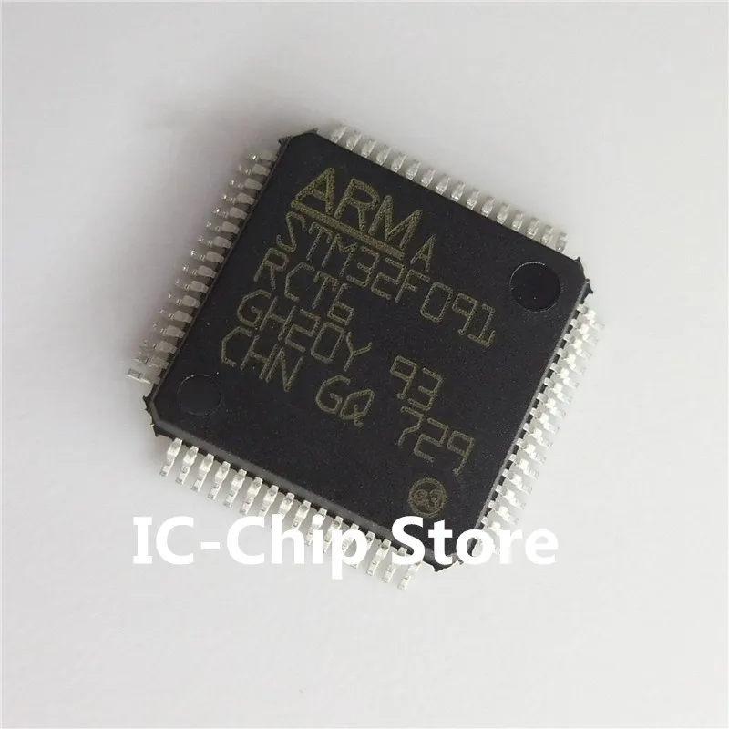 2PCS~50PCS/LOT  STM32F091RCT6  LQFP64  New original