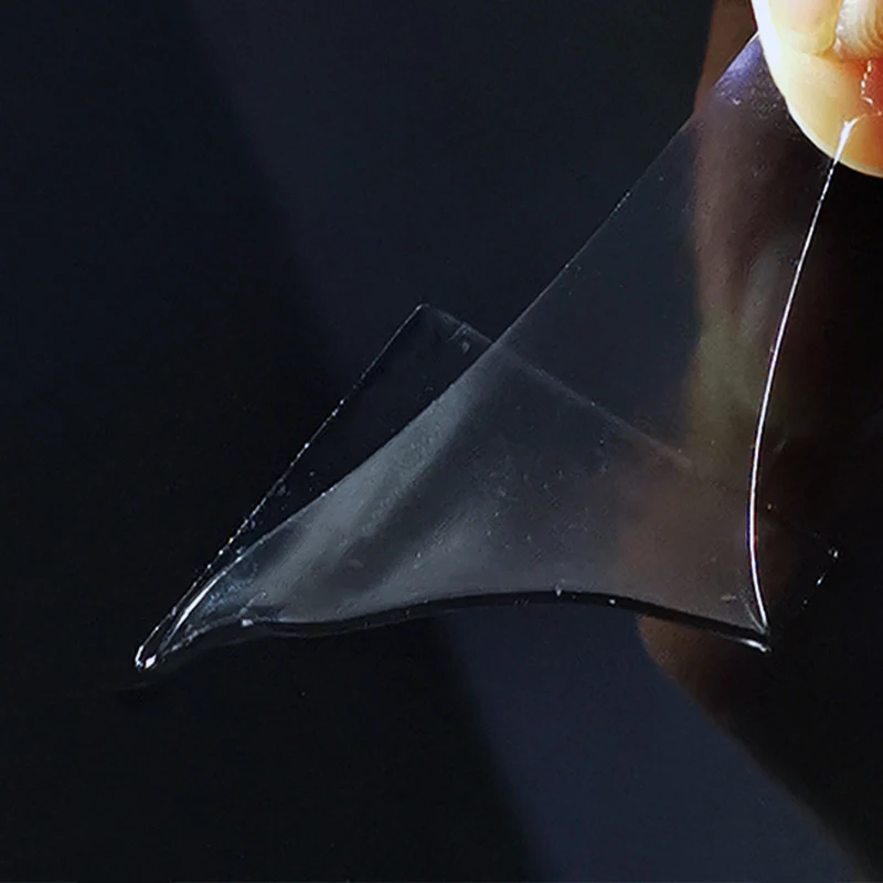 2 peças modelo nano adesivo dupla face, fita transparente fixa robusta para decoração de boneca