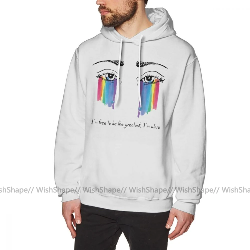 

Sia Hoodie Sia The Greatest Hoodies Long Length Blue Pullover Hoodie Mens Over Size Warm Cool Streetwear Cotton Hoodies