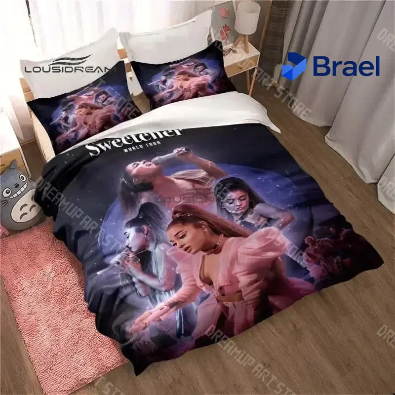 Exquisite 3D Print Ariana Grand Bedding Sets Exquisite Bed Supplies Set Duvet Cover Bed Comforter Set Bedding Set Luxury Birthd