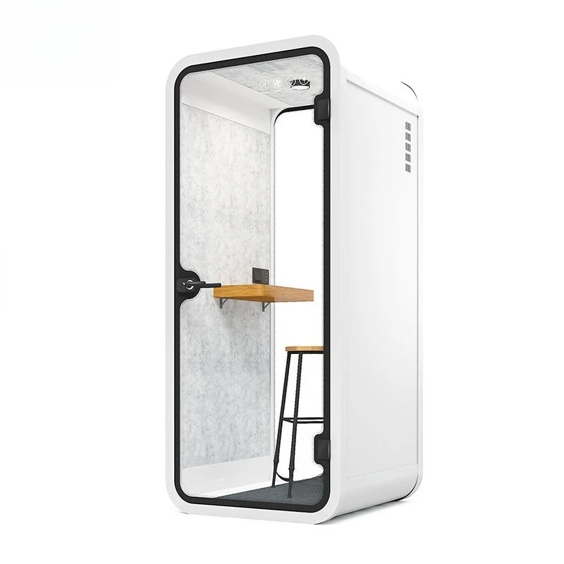 

Office Pod Sound Booth Soundproofed Office Aluminum Modern Small Private Phone Booth 3 Bedroom Transport Cabin