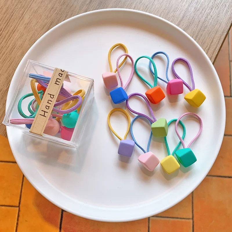 10 Stück Baby-Haargummis – keine Haarschäden, hochelastische Haarseile, Haarbänder für Kinder, Haarschmuck für Mädchen – Detail 2