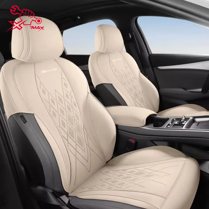 

Чехол для автомобильного сиденья BYD Atto 4 Seal DM-i 2025 с левым приводом, индивидуальный чехол на сиденье, всесезонные полностью объемные подушки сиденья