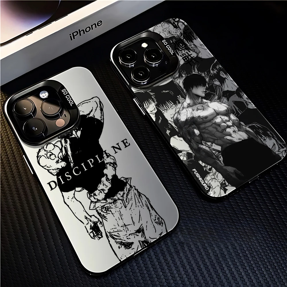 Phone Case for Samsung Galaxy S26 S25 S24 S23 S22 S21 Note20 FE Ultra Edge Plus 5G Anti Fall Matte Cover Toji x Dagon JJK Vibe