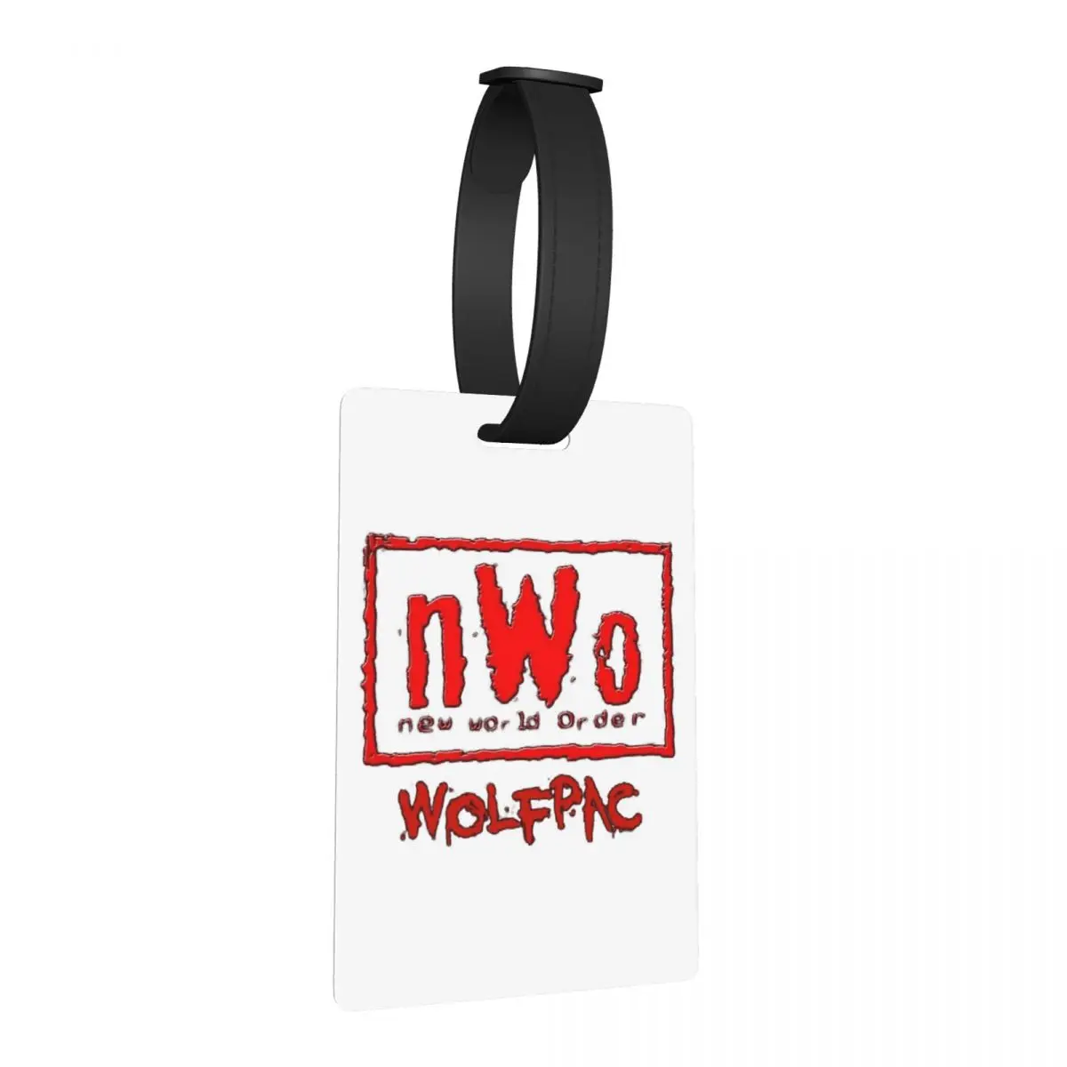 

NWO New World Order Wrestling Luggage Tags Suitcase Accessories Travel Baggage Boarding Tag Label Holder ID Name Address
