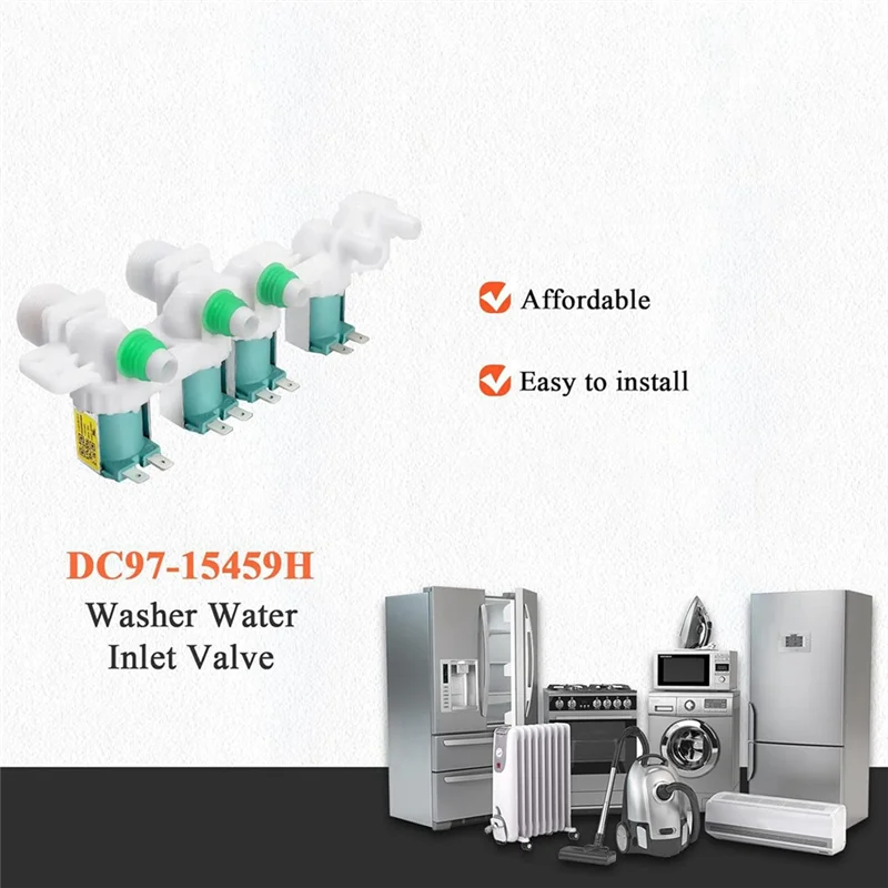 

LLCS-DC97-15459H AP5621731 Впускной клапан воды для стиральной машины WA50R5200AW/US WA45H7000AW/A2 WA45M7050AW