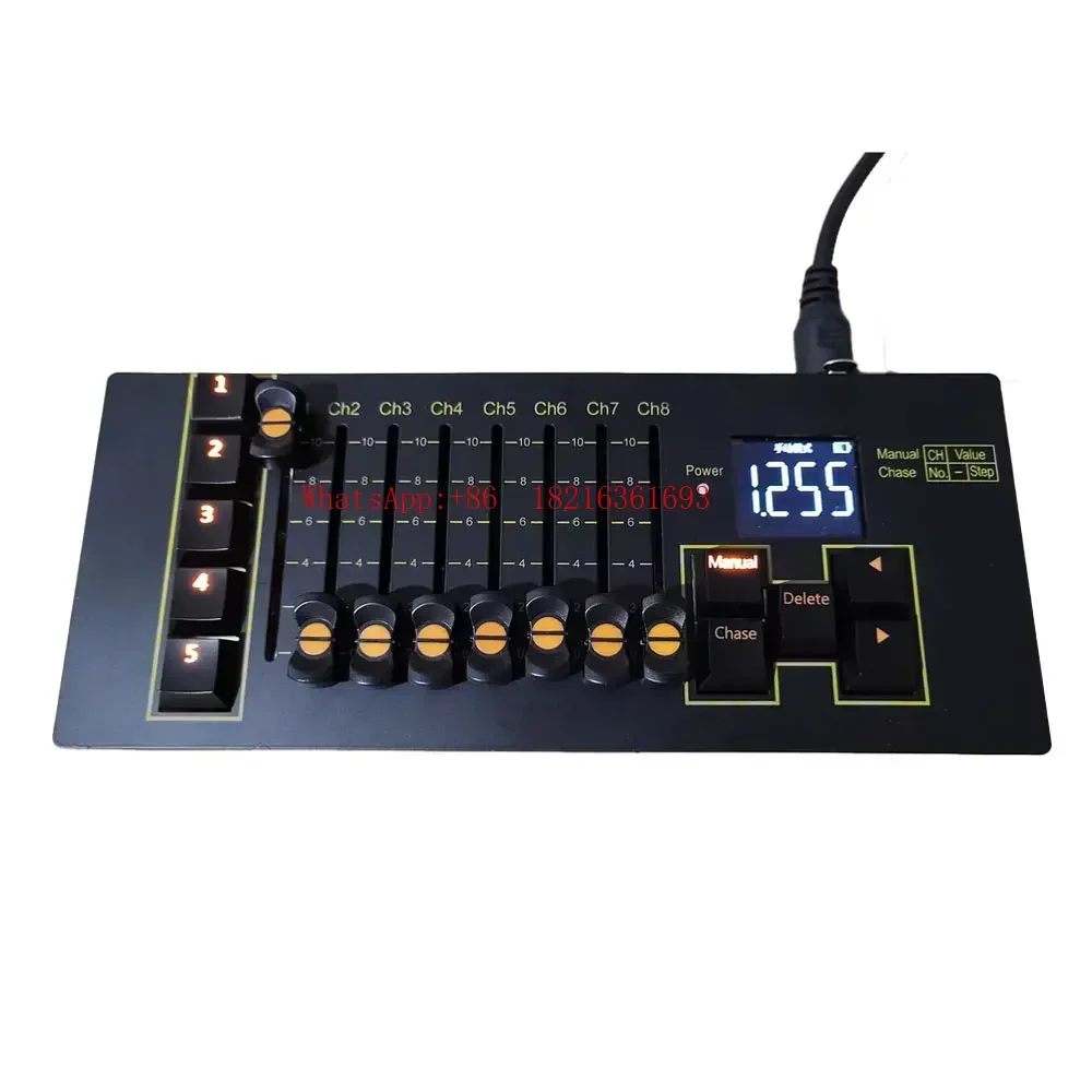 Limited Offer Mini Lighting Console Programmable Controller Stage Light Dimmer Console With RDM Function & Built-in Rechargeab