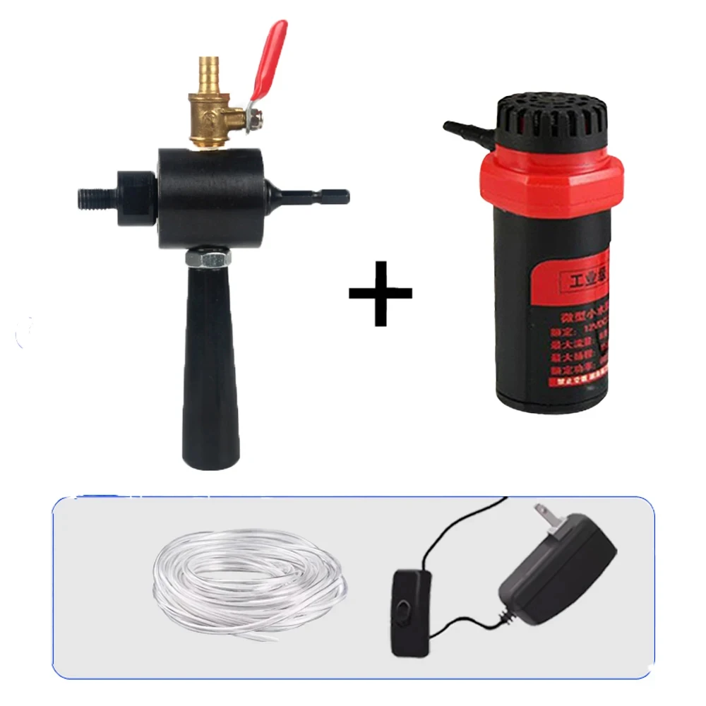 

M10 Hand Drill Adapter – Converts to Angle Grinder with Water Injector & Drilling Water Adding Device