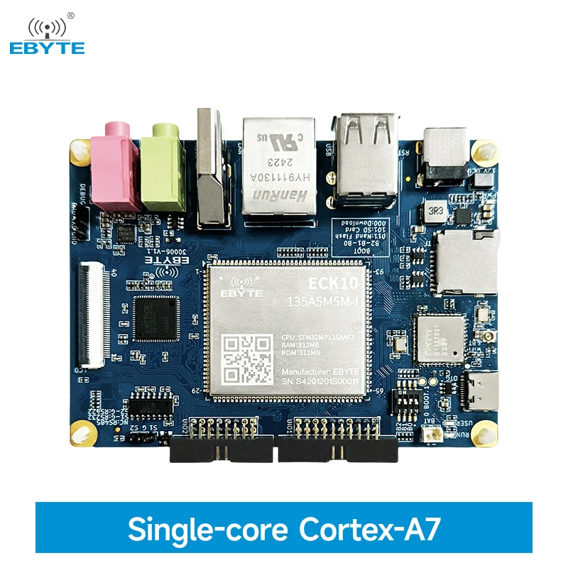 STM32MP135 Single Board Computer Industrial Grade ARM A7 EBYTE ECB Series Linux Gigabit Ethernet 2.5″ PICO-ITX Cost-Effective