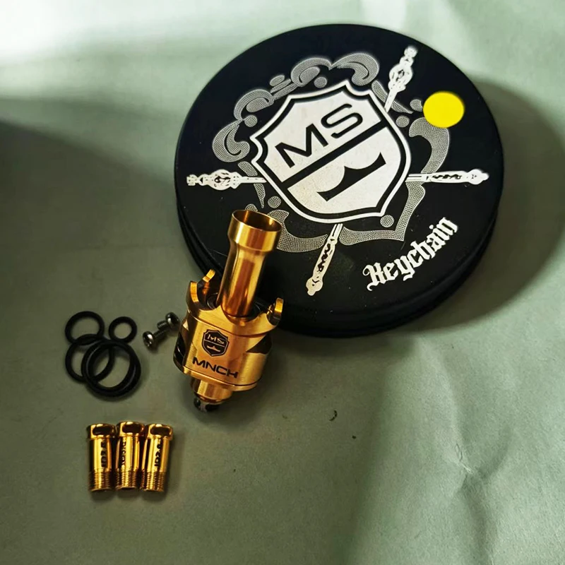 YFTK Monarchy MOBB MS RBA 316SS 4 Hava Pimli 2.5/3/3.5/4mm Asa Tipi RBA Köprüsü Billet BB Boro Tank Mod yedek parçaları için