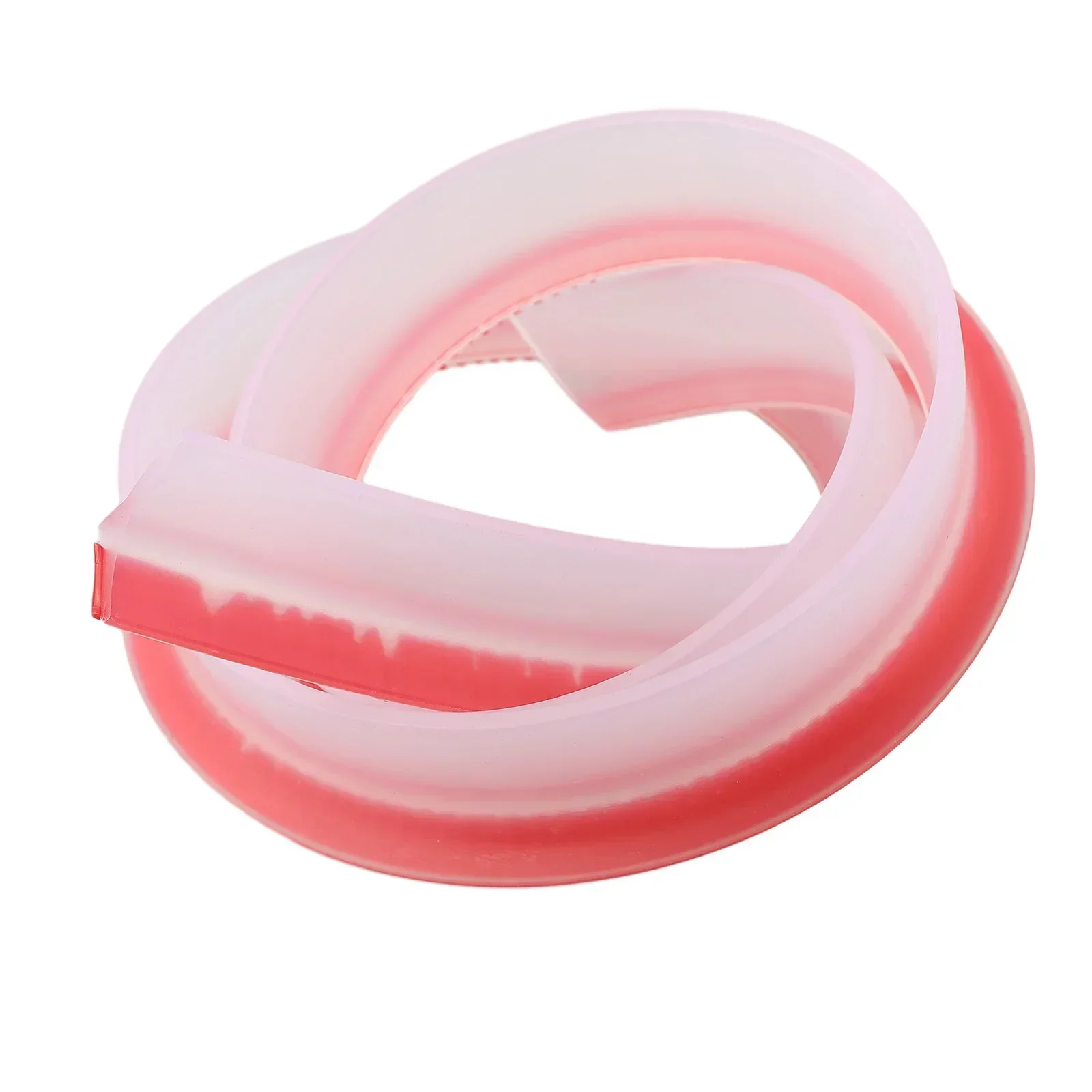 Water Barrier Silicone Bendable Seal Strip Retention Water Barrier Strip Bathtub Dry&Wet Separation Blocker Bathroom Fixture