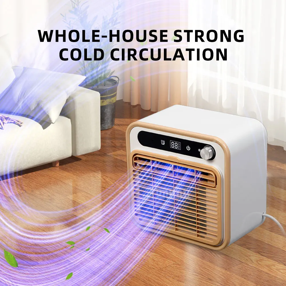 Split-Type Portable Air Conditioner, Portable and Installation-Free, Car Air Conditioner with No Drainage Required