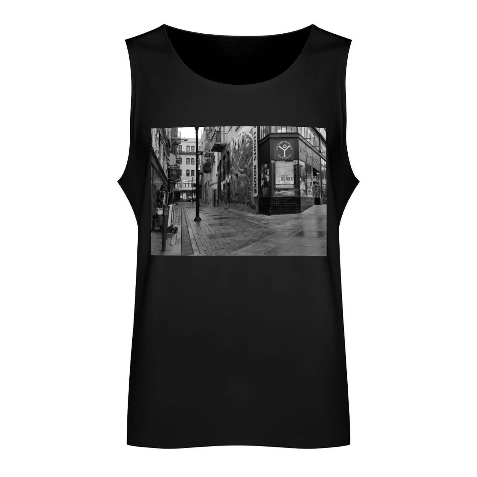 Jack Kerouac Alley Tank Top sports suits gym for men