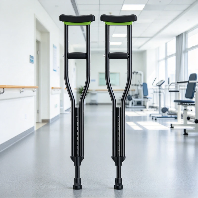 Adjustable Aluminum Underarm Crutches