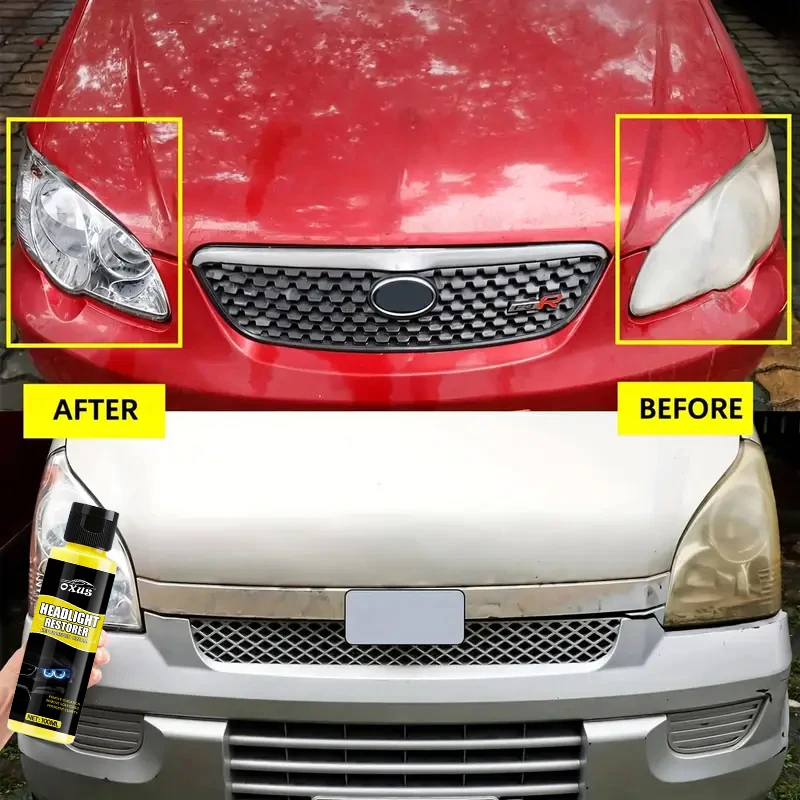 سيارة العلوي استعادة تلميع أطقم كشافات مزيل الخدش إصلاح تنظيف لصق إزالة الأكسدة المصباح البولندية السائل