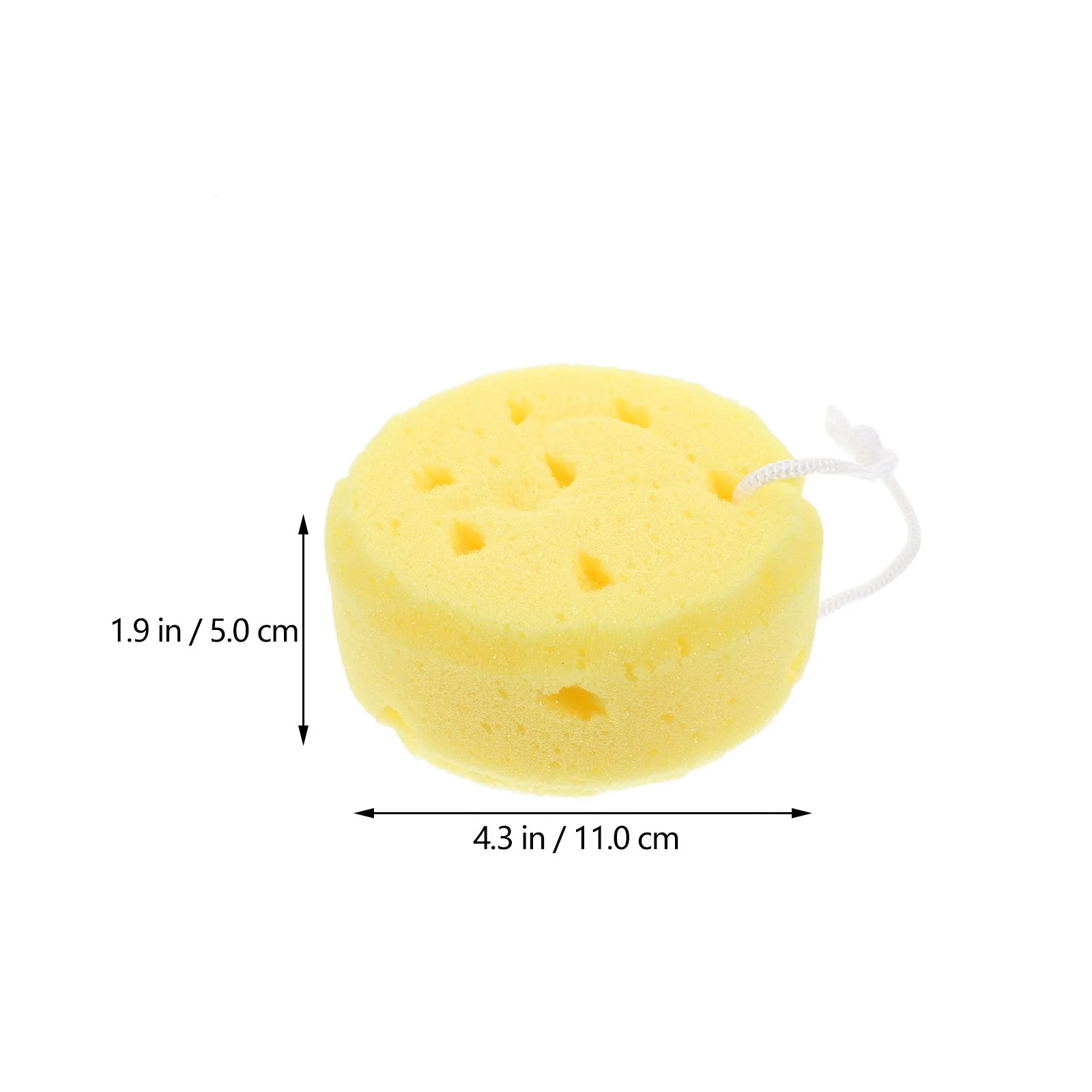 

4pcs Bath Sponge Loofah Soft Round Exfoliating Body Scrubber Quick Sponge For Men Women Bathing Essentials