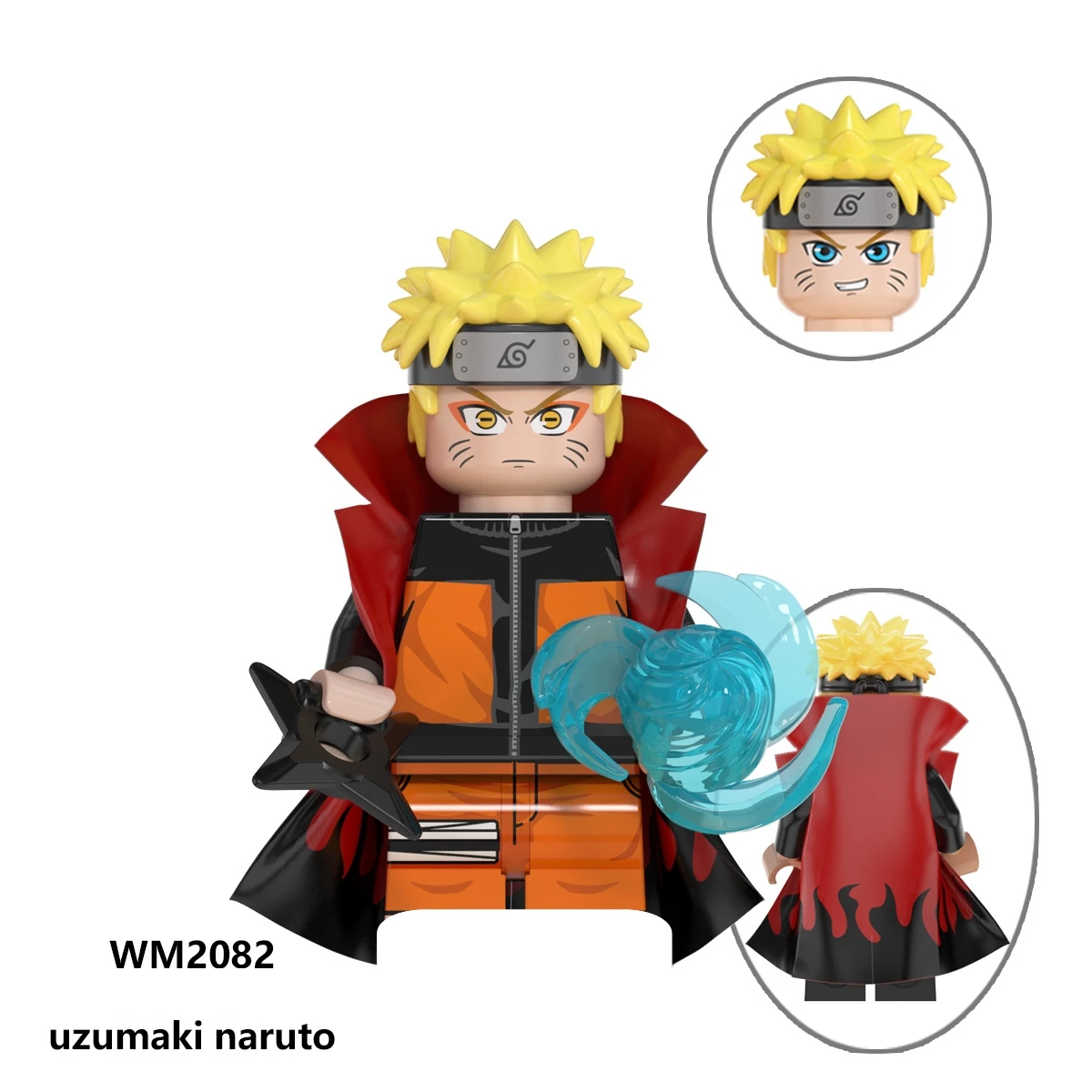 Naruto Jiraiya Gaara Sasuke Uchiha Obito Itachi Mardara Kakashi Anime Mini-Bausteine Figuren WM6105 WM6106 WM6107 WM6111 WM6113