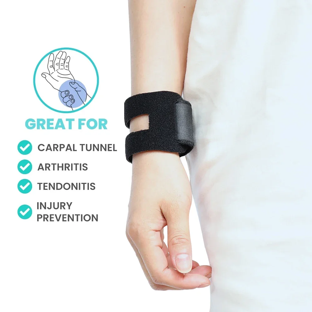 1PC Tragbare Einstellbare Dünne Schmerzen Handgelenk Band Brace Verletzungen TFCC Reißen Verletzungen Brace Sport Yoga Weiche Ulnar Fix Handgelenk band – Detail 3