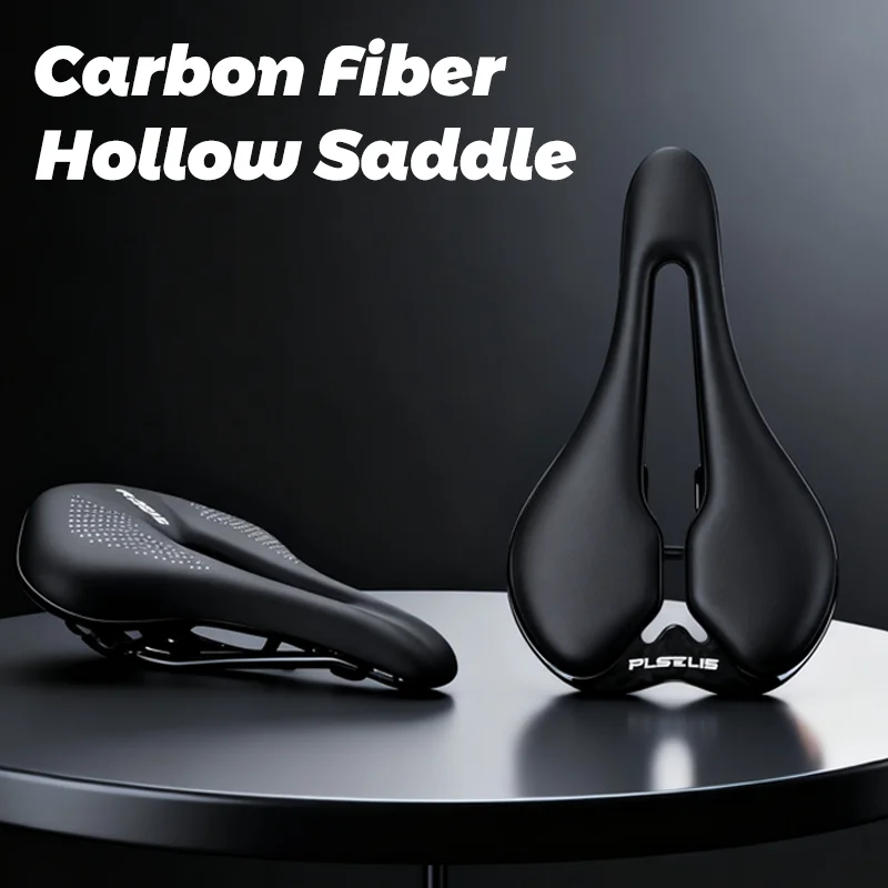 

Carbon Fiber Hollow Road Bike Saddle 155mm 145mm Wide Carbon Racing Bike Saddle For Men Comfortable Mtb Bike Seat Cushion